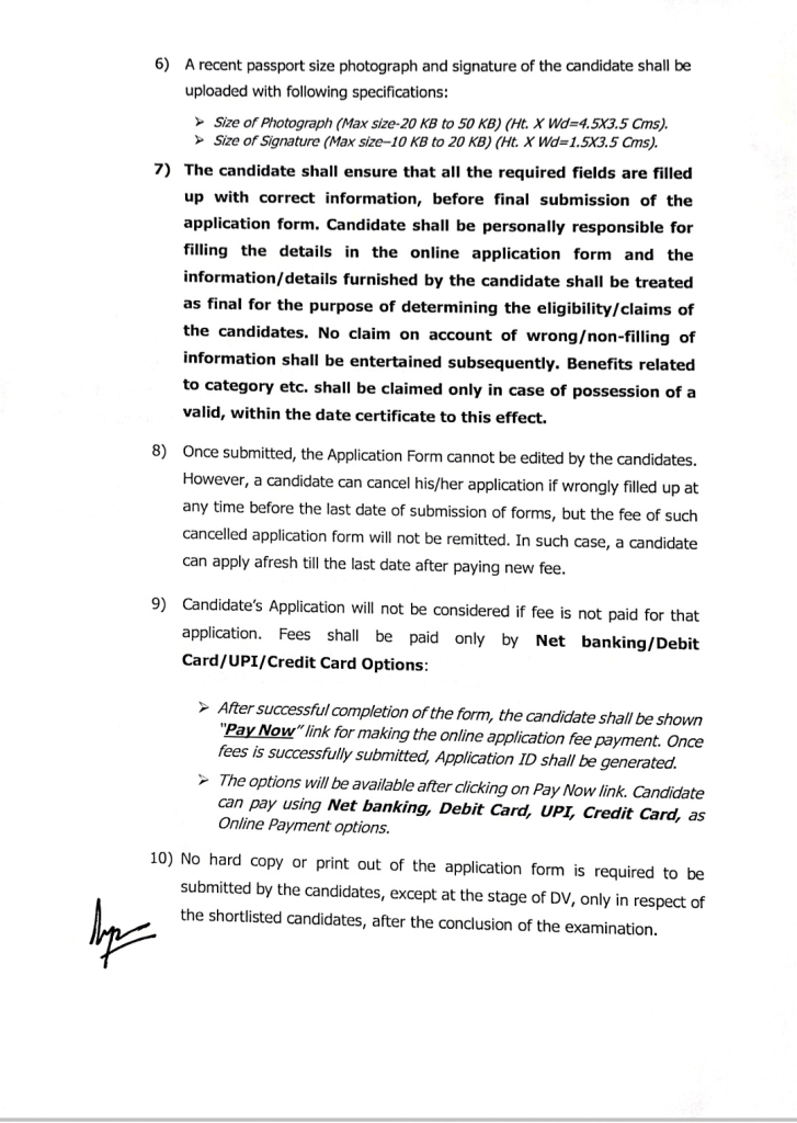 201 Supervisor posts in Social welfare Department Important Notification