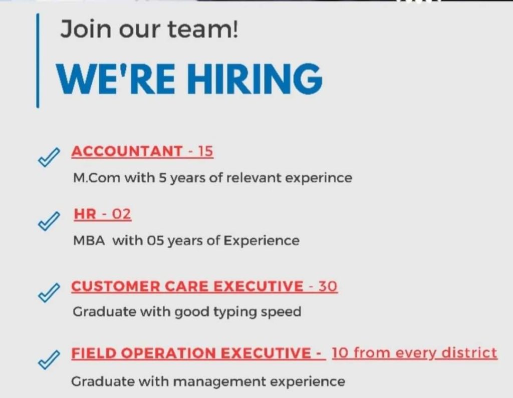 QUL Fruitwall Farm Installations Pvt. Ltd. Job Vacancies jk