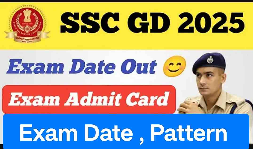 SSC GD Admit Card 2025